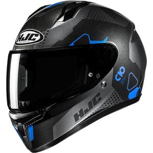 Casque moto intégral HJC C10 Aspa MC2 noir-bleu-gris