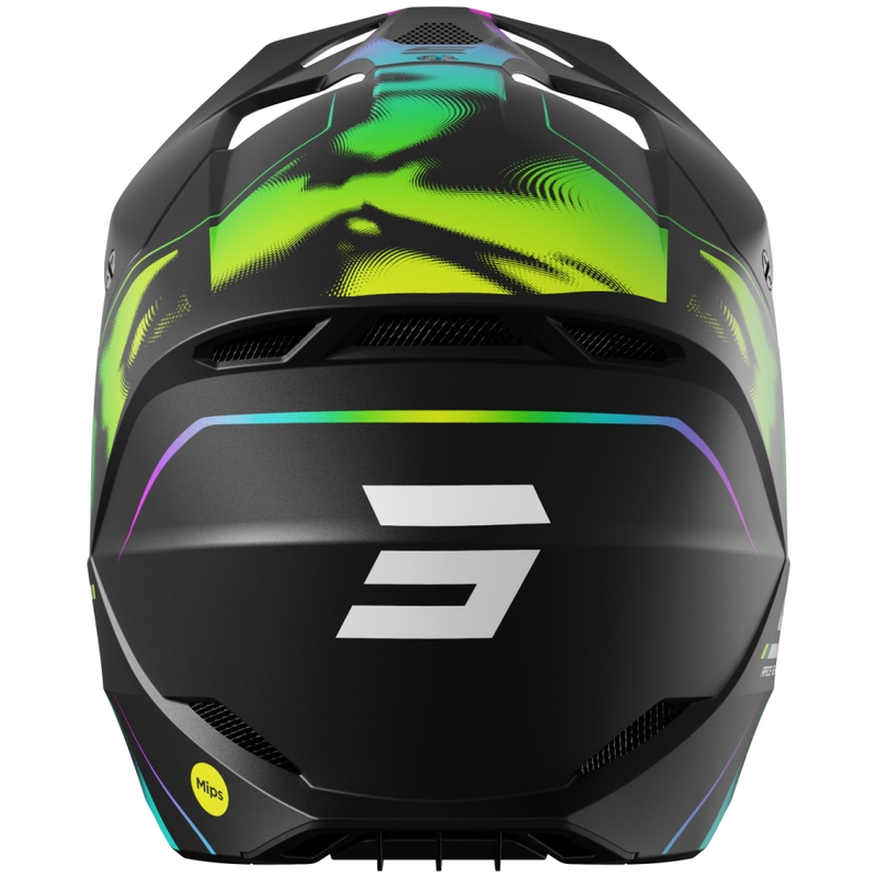 Casque cross Shot Race Nitro noir mat