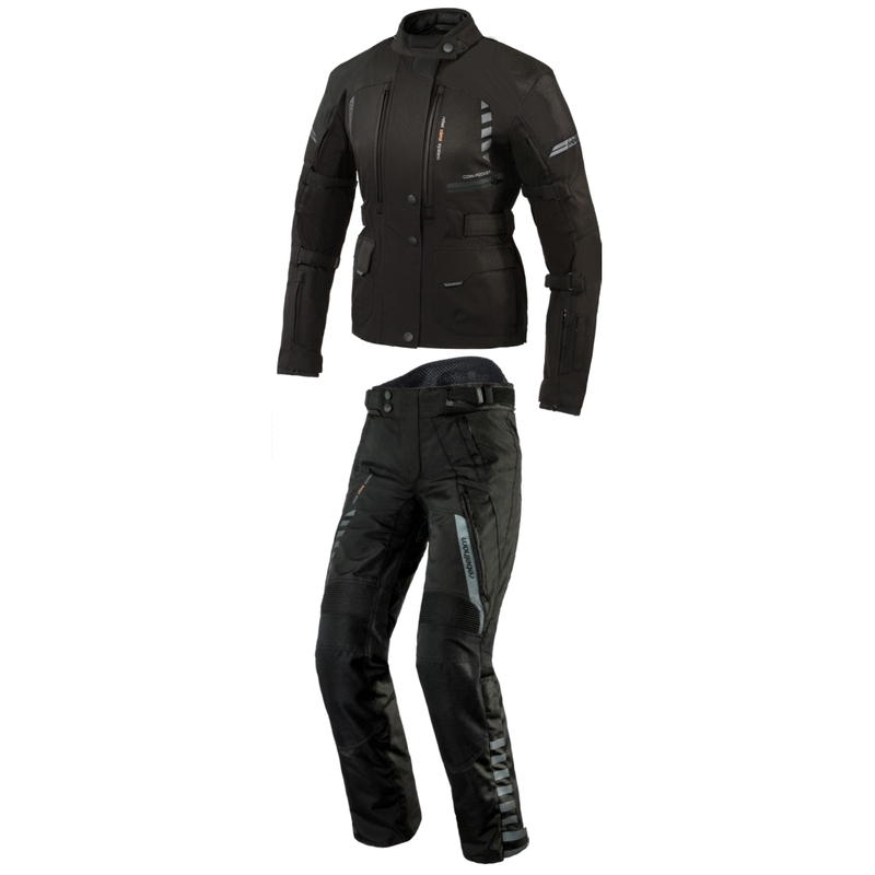 Combinaison moto pour femmes Rebelhorn Hiker II noir