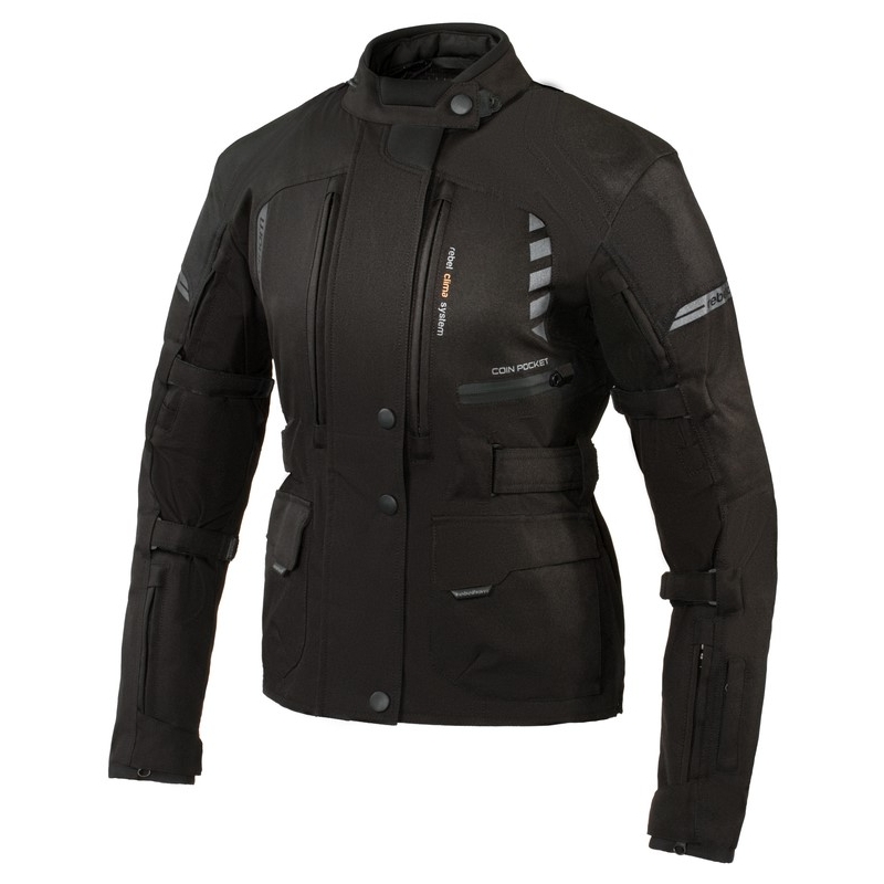 Combinaison moto pour femmes Rebelhorn Hiker II noir