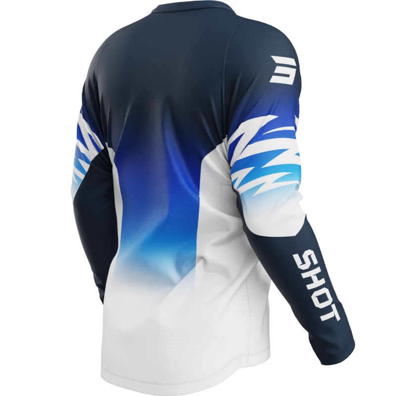 Maillot cross Shot Devo X-Trem bleu