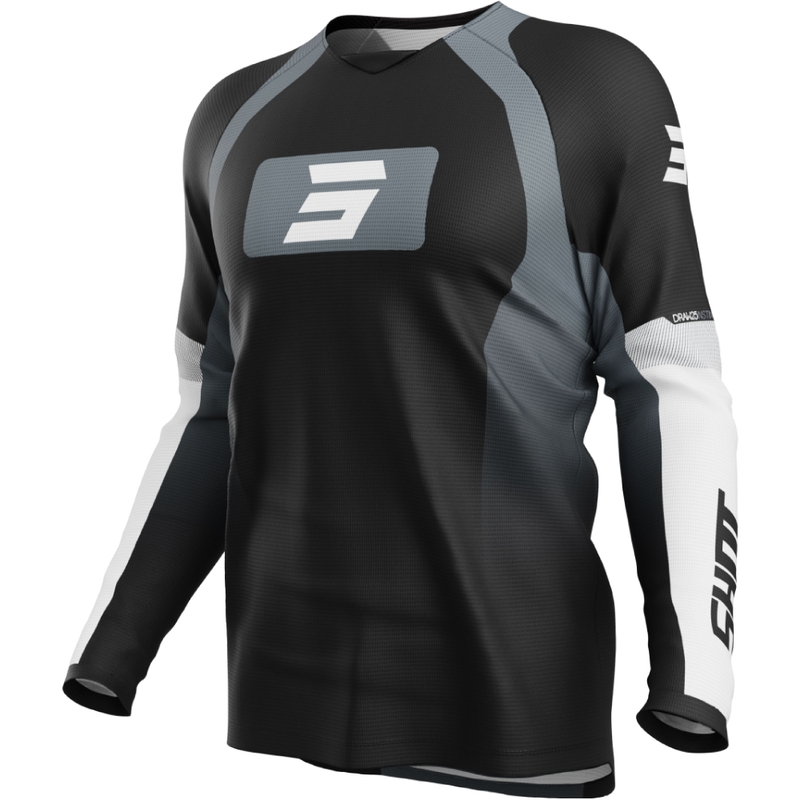 Maillot cross Shot Draw Instinct gris
