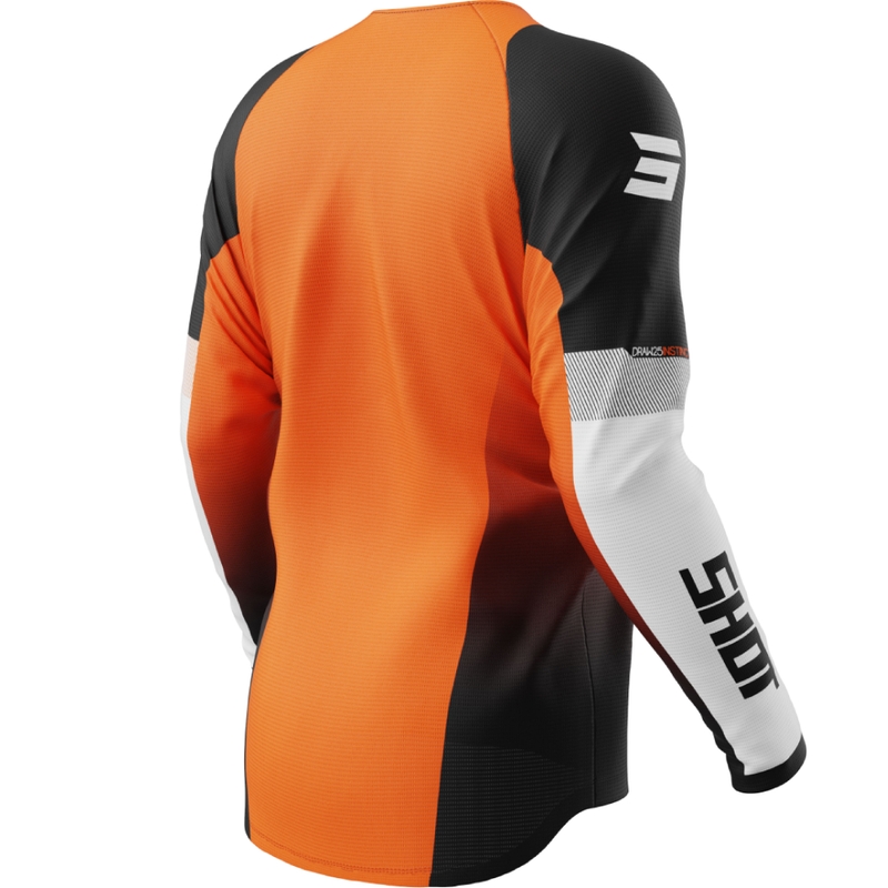 Maillot cross Shot Draw Instinct orange