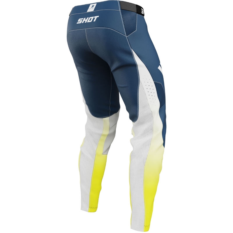 Pantalon motocross Shot Aerolite HVA bleu