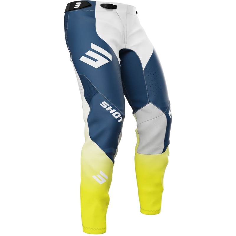 Pantalon motocross Shot Aerolite HVA bleu
