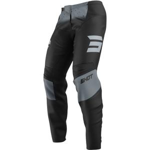 Pantalon motocross Shot Devo Blast noir-gris