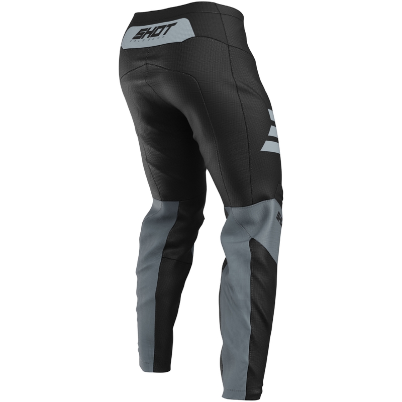 Pantalon motocross Shot Devo Blast noir-gris