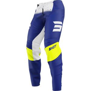 Pantalon motocross Shot Devo Blast bleu