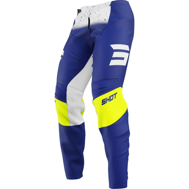 Pantalon motocross Shot Devo Blast bleu