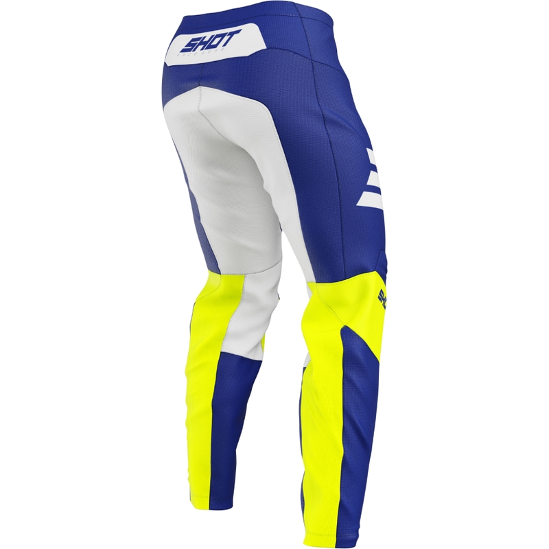 Pantalon motocross Shot Devo Blast bleu