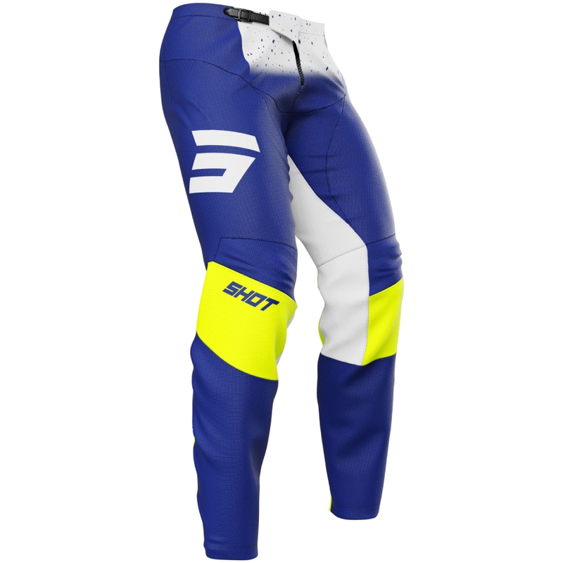 Pantalon motocross Shot Devo Blast bleu