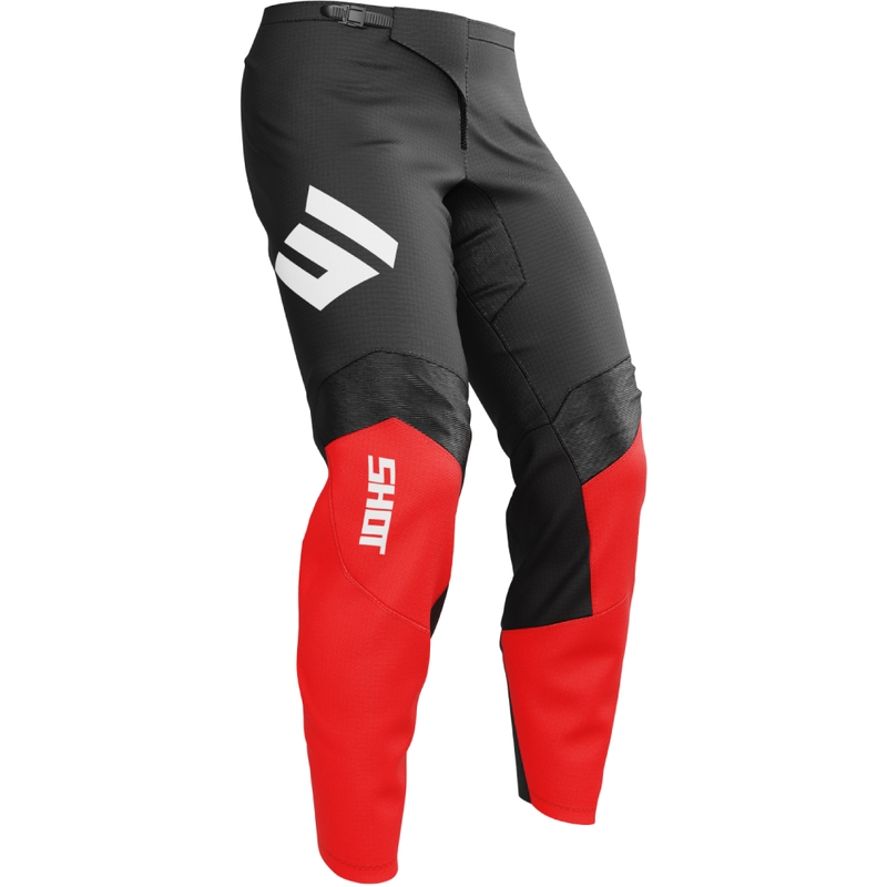 Pantalon moto cross Shot Draw Instinct rouge