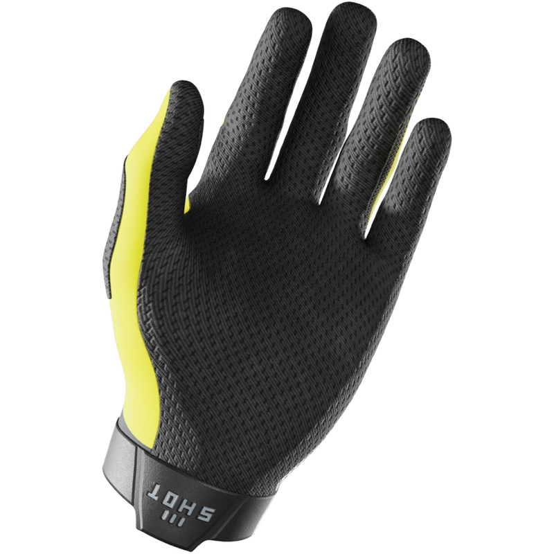 Gants Motocross Shot Lite HVA Noir