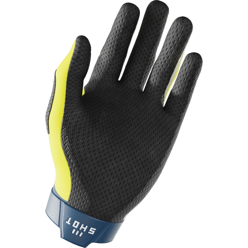 Gants cross Shot Lite HVA bleu