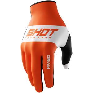 Gants cross Shot Draw Sky orange