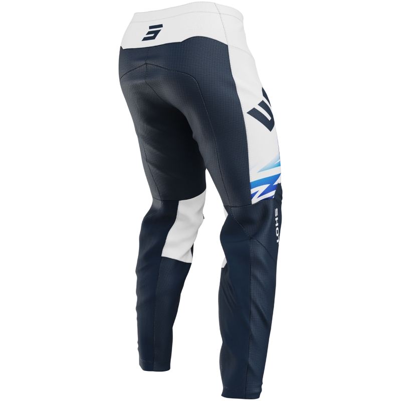 Pantalon motocross enfant Shot Draw X-Trem bleu