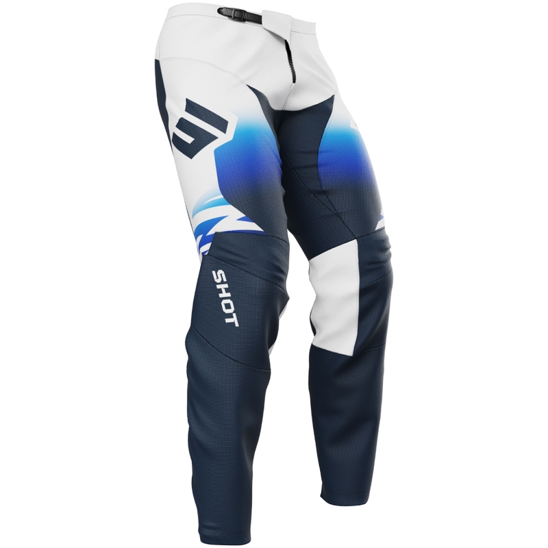 Pantalon motocross enfant Shot Draw X-Trem bleu