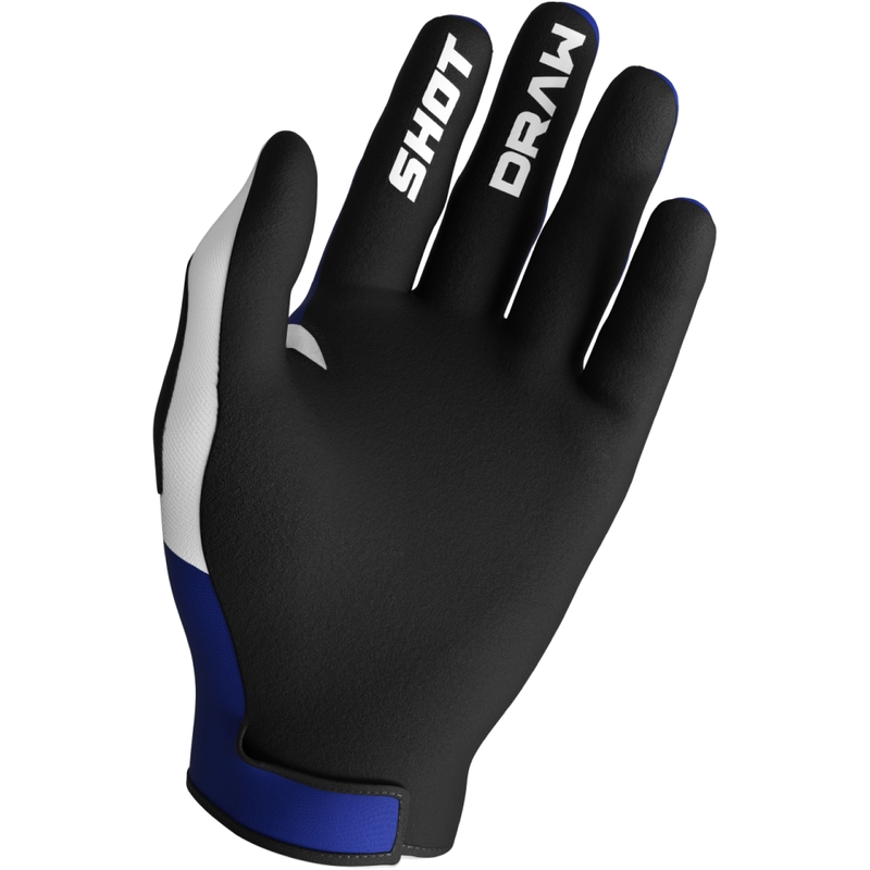 Gants motocross enfant Shot Draw Bleu ciel