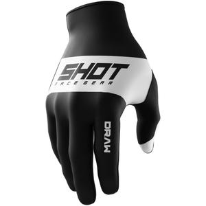 Gants motocross enfant Shot Draw Sky noirs
