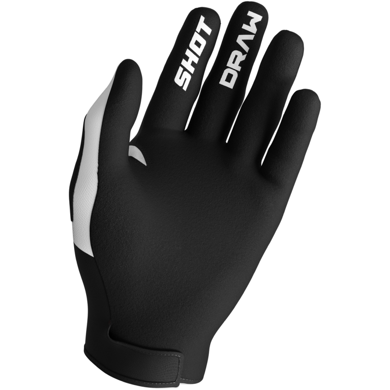 Gants motocross enfant Shot Draw Sky noirs
