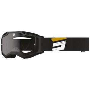 Lunettes de motocross Shot Assault 2.0 Claw or avec plexiglas transparent