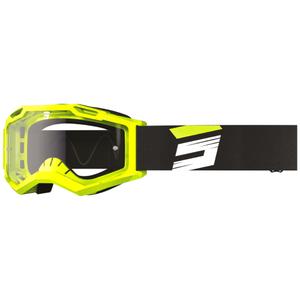 Lunettes cross Shot Assault 2.0 Claw jaune fluo avec plexiglas transparent