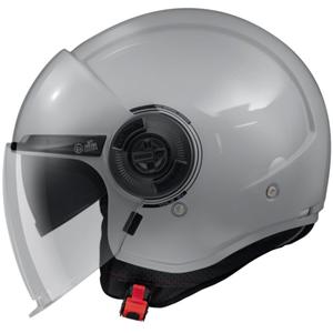 Casque moto ouvert MT Viale SV S Solid gris brillant