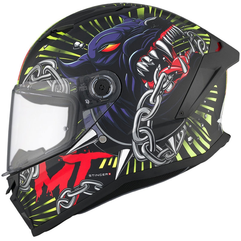 MT Stinger 2 Casque moto intégral Akin matt