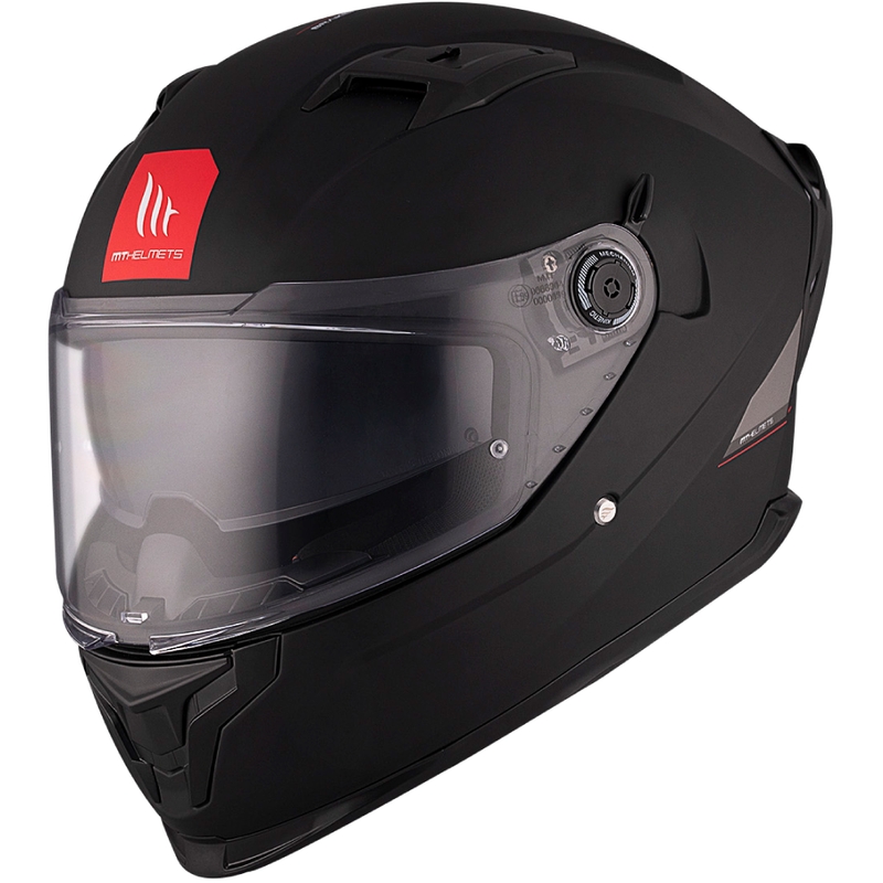 MT BRAKER SV SOLID A1 casque moto intégral noir brillant