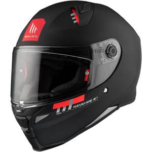 MT REVENGE 2 S SOLID A1 casque moto intégral noir mat