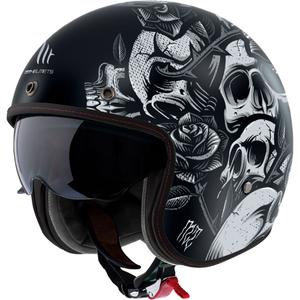 Casque moto ouvert MT Le Mans 2 SV Breakout B2 mat