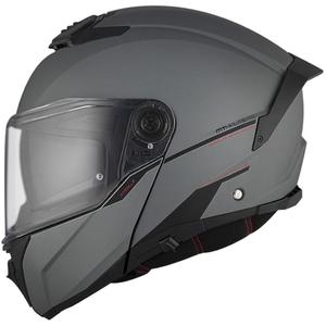 MT ATOM 2 SV SOLID A2 casque moto gris mat