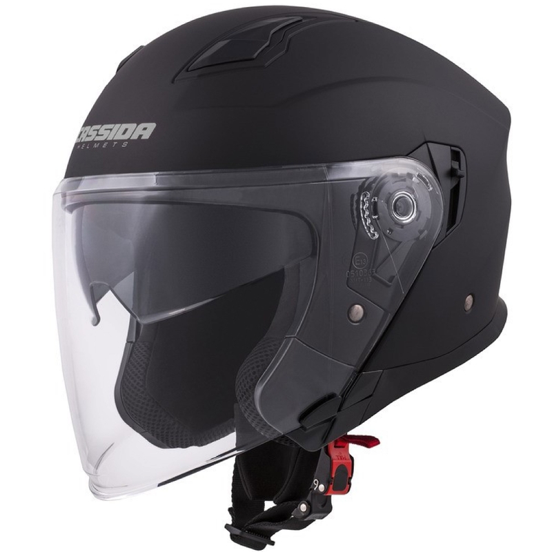 Cassida Jet Tech Open Casque moto noir mat