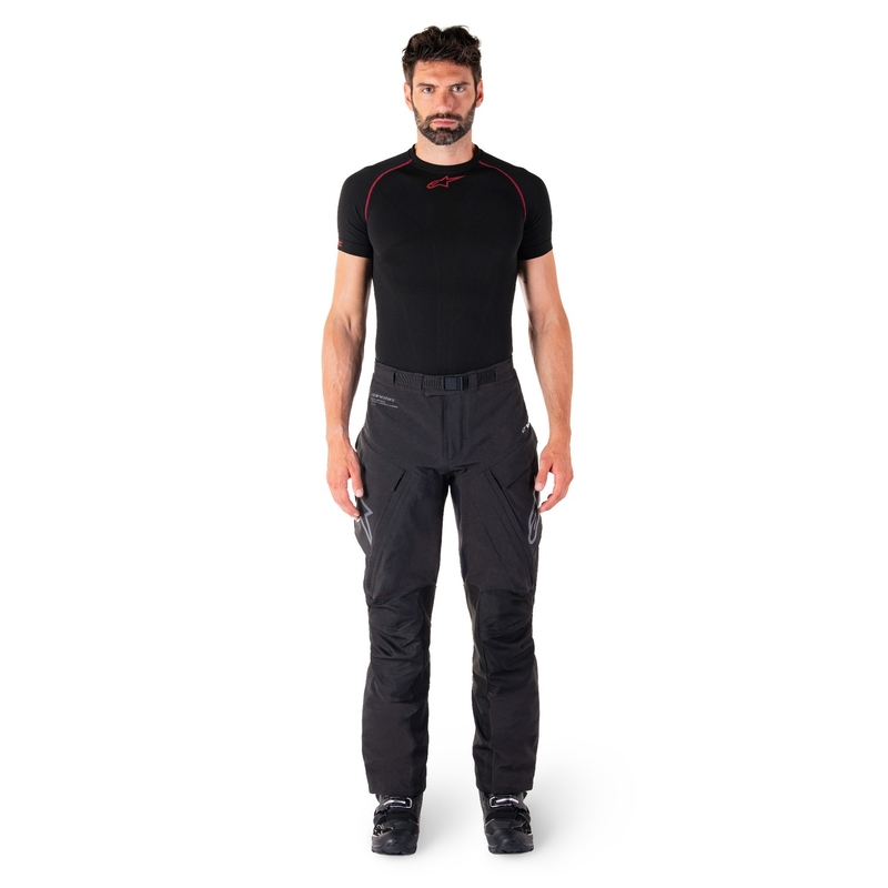 Pantalon moto Alpinestars Hyde XT noir-rouge