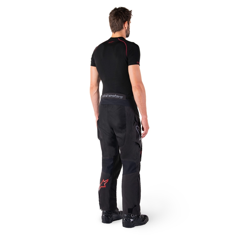 Pantalon moto Alpinestars Hyde XT noir-rouge