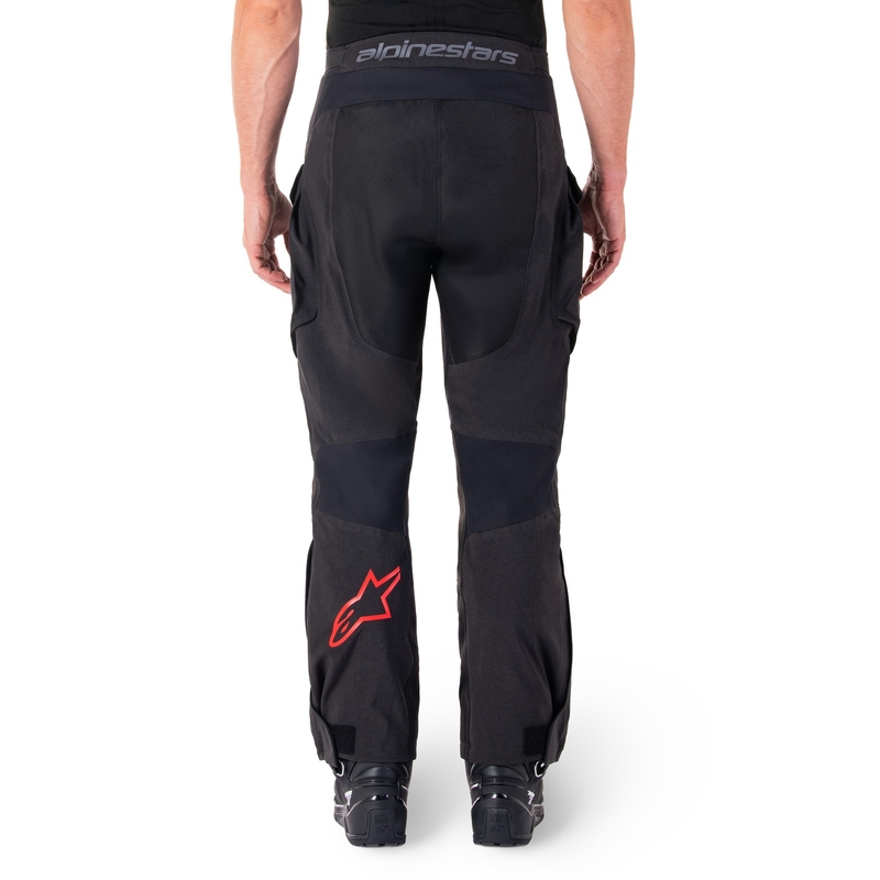 Pantalon moto Alpinestars Hyde XT noir-rouge