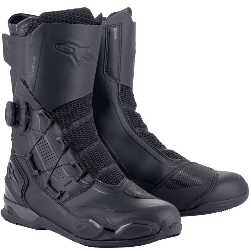 Bottes moto Alpinestars SP-X BOA Drystar noir-gris foncé