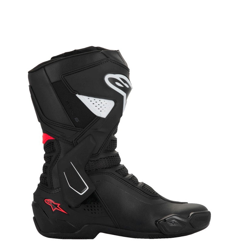 Bottes Moto Femme Alpinestars Stella SMX-6 3 Noir-Blanc-Rose