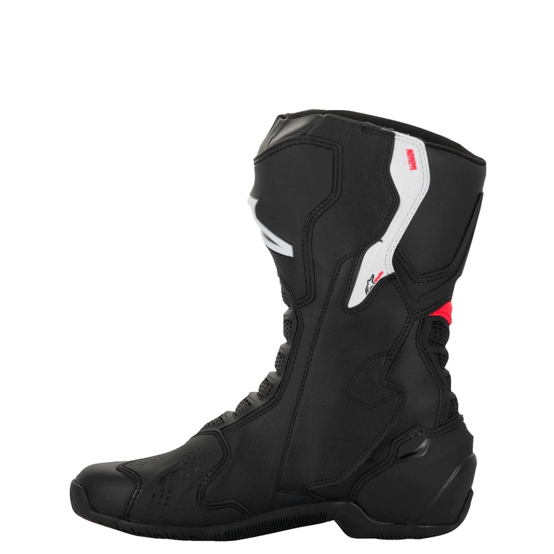 Bottes Moto Femme Alpinestars Stella SMX-6 3 Noir-Blanc-Rose