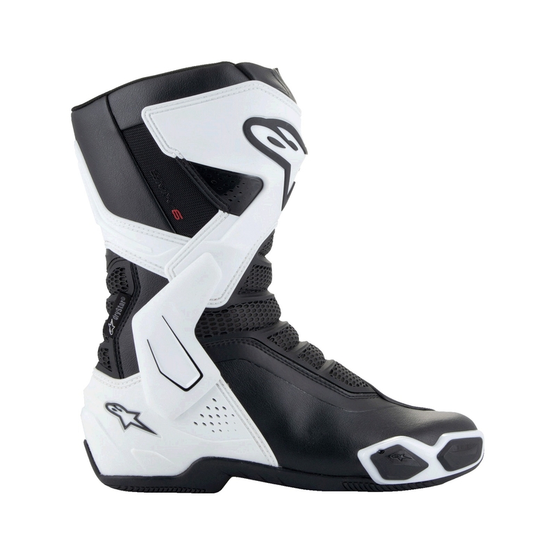 Bottes moto femme Alpinestars Stella SMX-6 3 Drystar blanc-noir