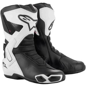Bottes moto femme Alpinestars Stella SMX-6 3 Drystar blanc-noir