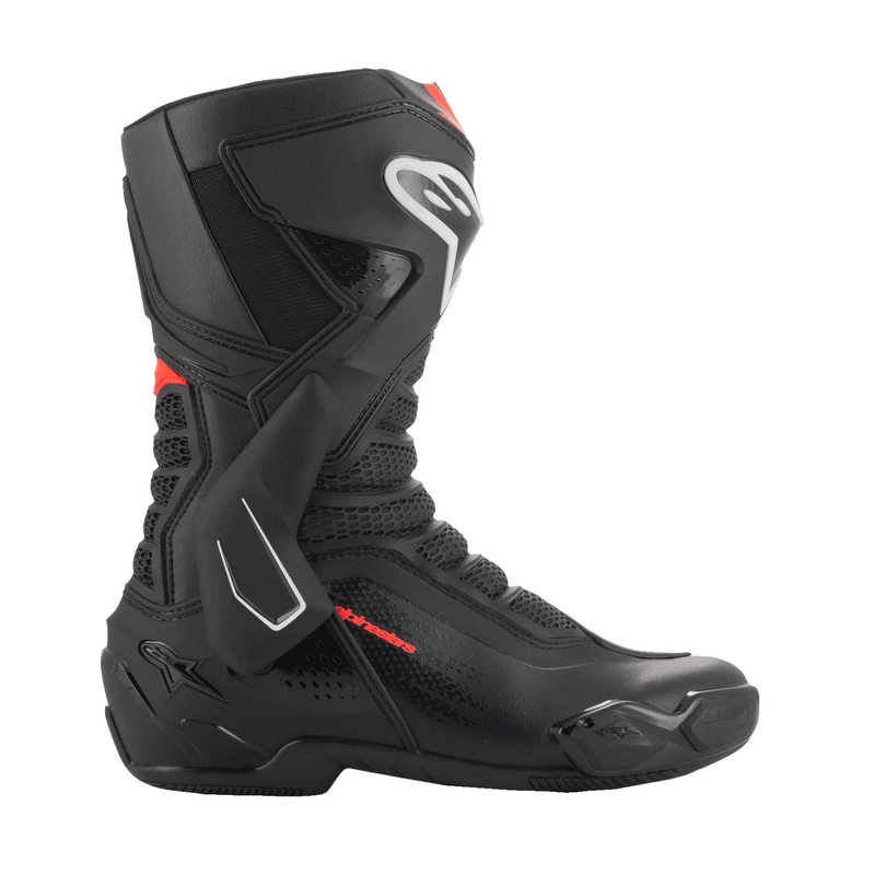 Bottes moto Alpinestars SMX-6 3 noir-rouge fluo