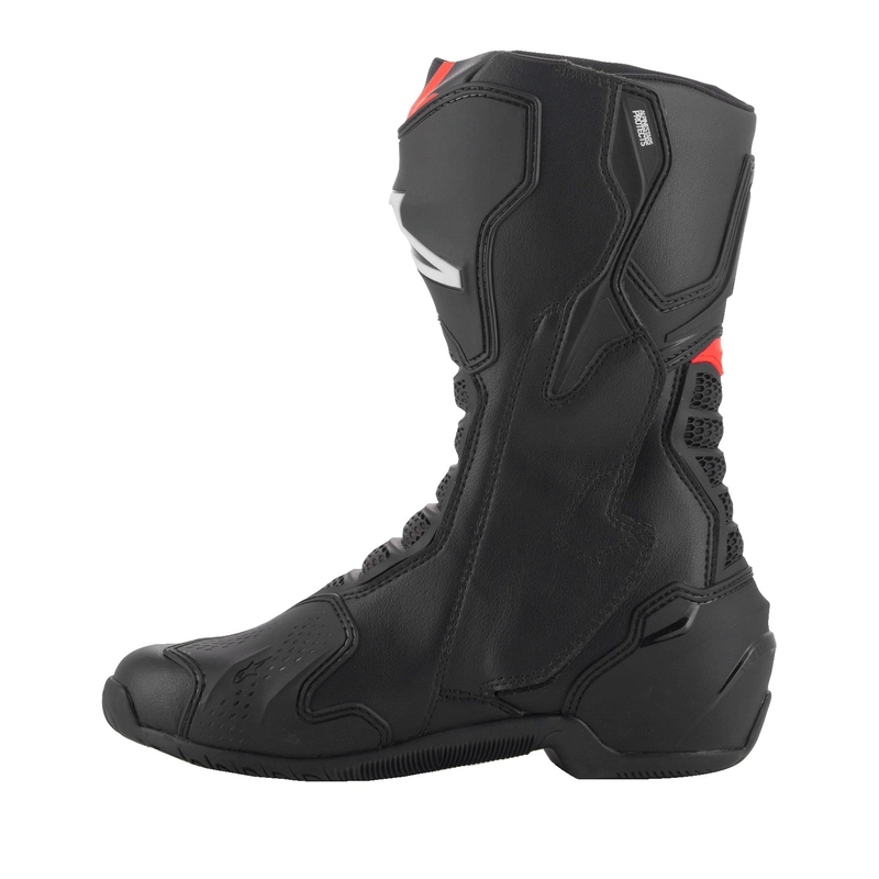 Bottes moto Alpinestars SMX-6 3 noir-rouge fluo
