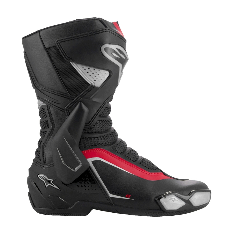Bottes moto Alpinestars SMX-6 3 noir-argent-rouge
