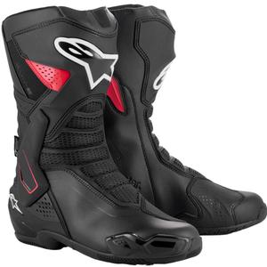 Bottes moto Alpinestars SMX-6 3 Drystar noir-rouge