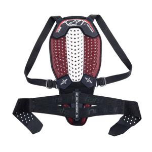 Protection colonne vertébrale Alpinestars Nucleon Plasma noir-blanc-rouge