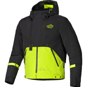 Blouson moto Alpinestars Mootant Waterproof Parka noir-jaune fluo