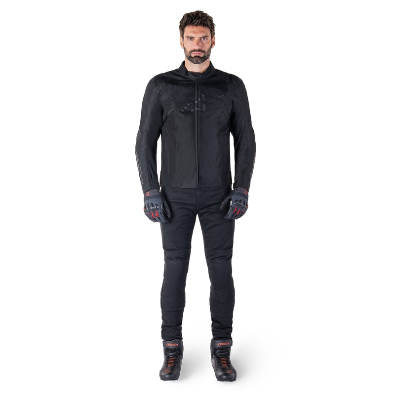 Blouson moto imperméable Alpinestars T-SPS 2 noir-noir