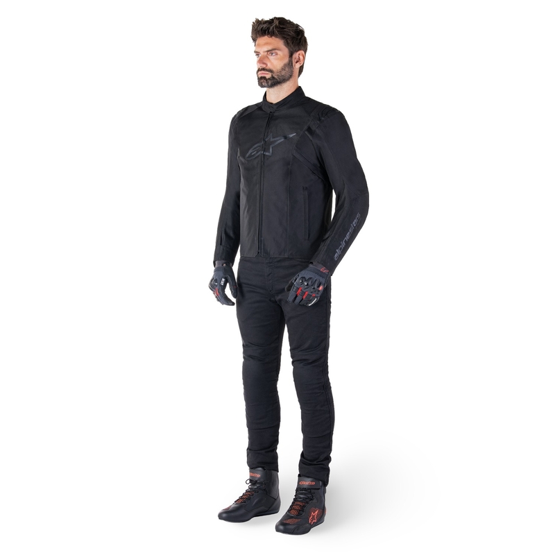 Blouson moto imperméable Alpinestars T-SPS 2 noir-noir