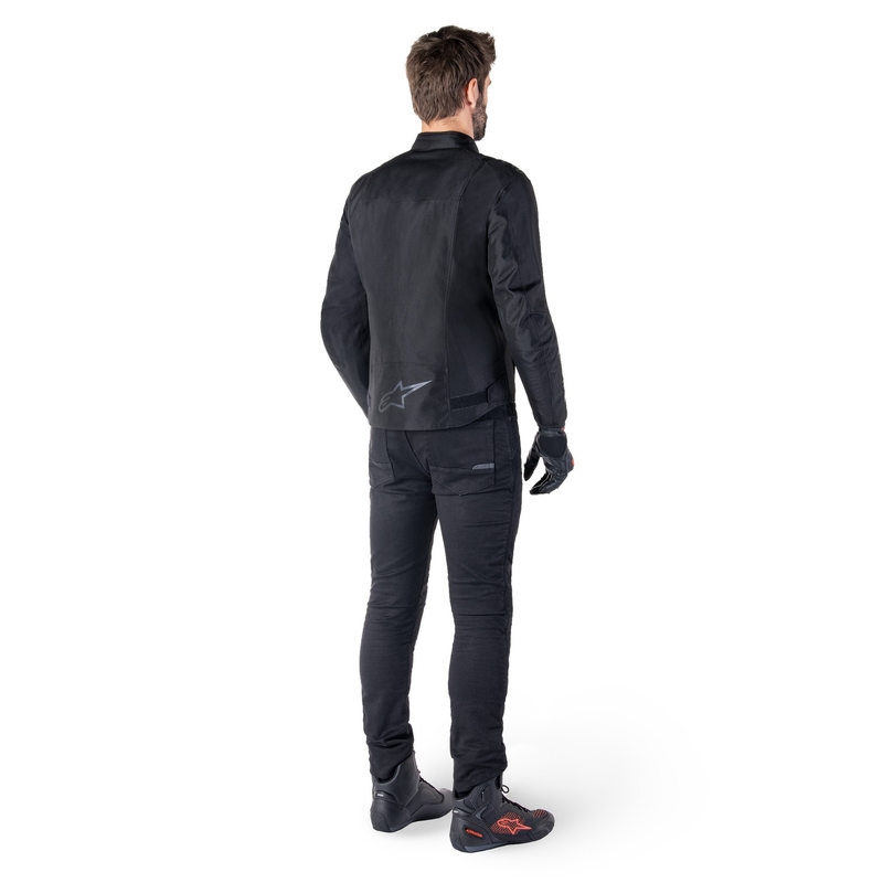 Blouson moto imperméable Alpinestars T-SPS 2 noir-noir
